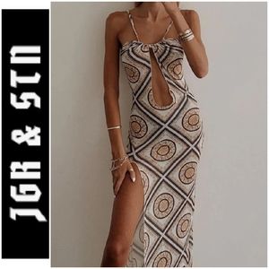 Princess Polly Jagger & Stone The Paris Maxi Dress